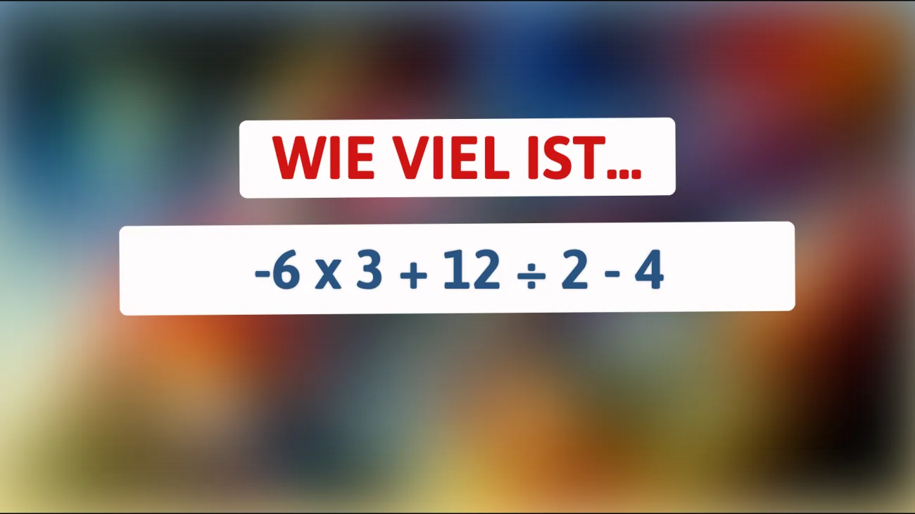 Bist du schlau genug, um dieses mathematische Rätsel in sekundenschnelle zu knacken? Teste dein Wissen!"